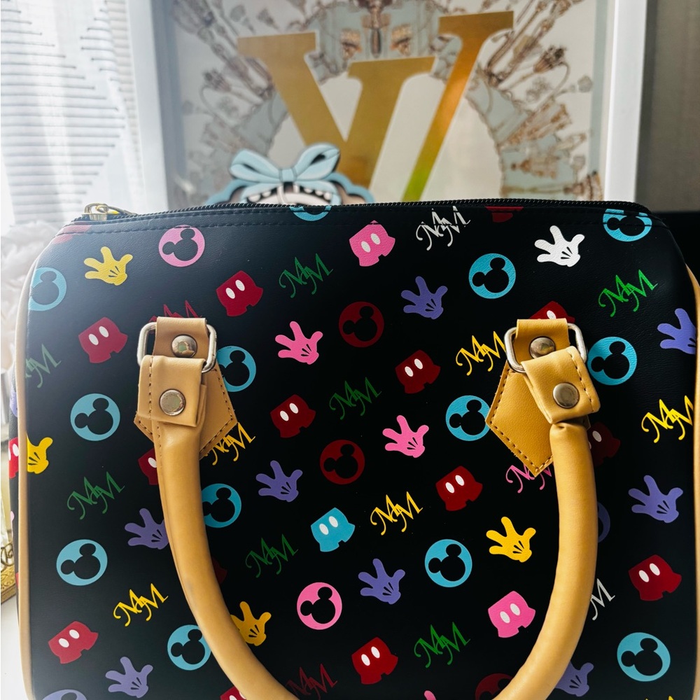 Disney Mickey Mouse monogram bag